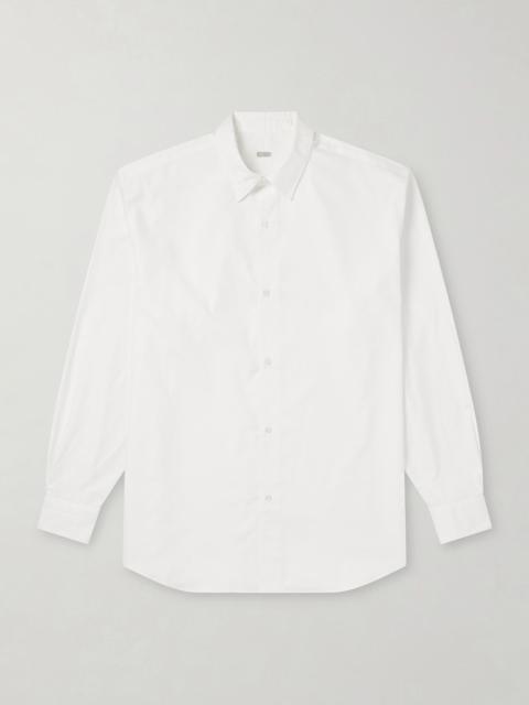 A.PRESSE Cotton-Poplin Shirt