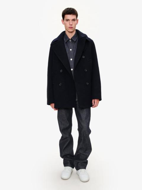 A.P.C. RECYCLED WOOL PEA COAT