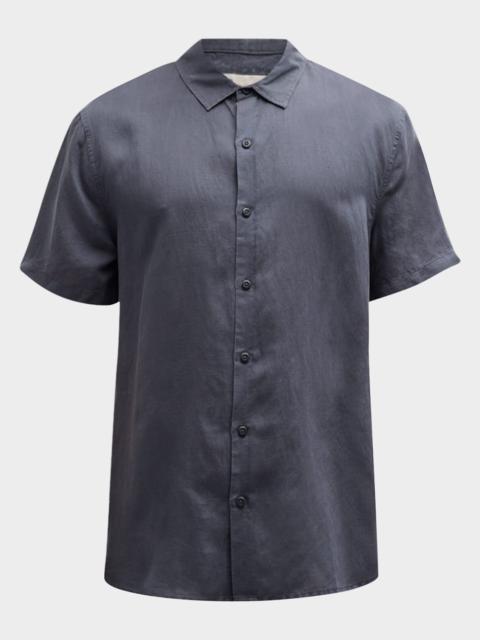onia Men's Jack Air Linen Short-Sleeve Shirt