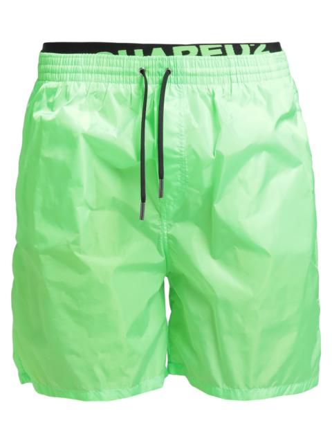 Acid green Men's Swim Shorts