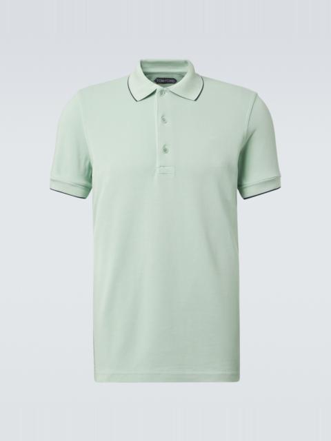 TOM FORD Piqué polo shirt