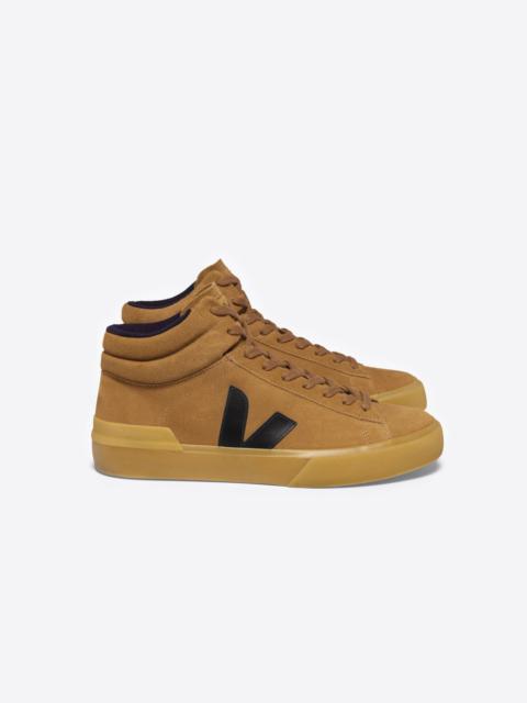 MINOTAUR SUEDE CAMEL BLACK