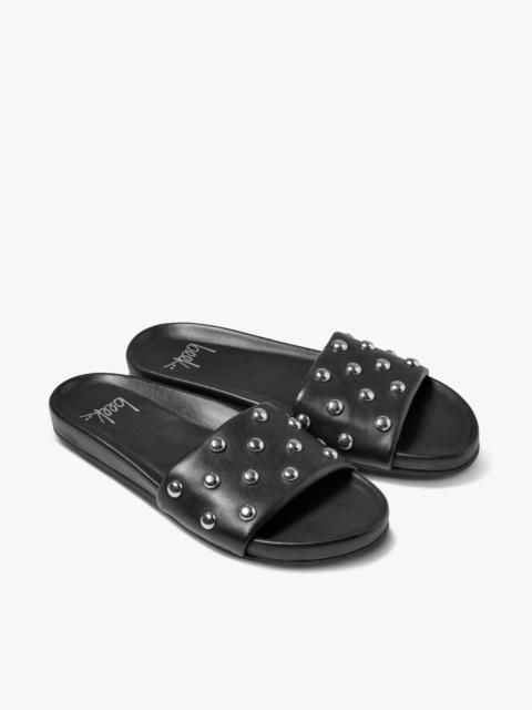 beek Gallito Stud Leather Slide Sandal