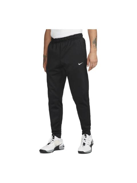 Nike Nike Therma Therma-FIT Tapered Fitness Pants 'Black White' DQ5405-010