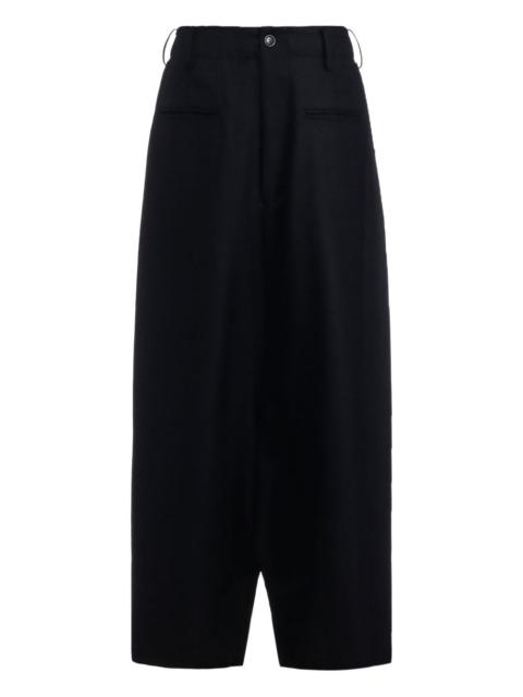 Yohji Yamamoto belt-loops trousers