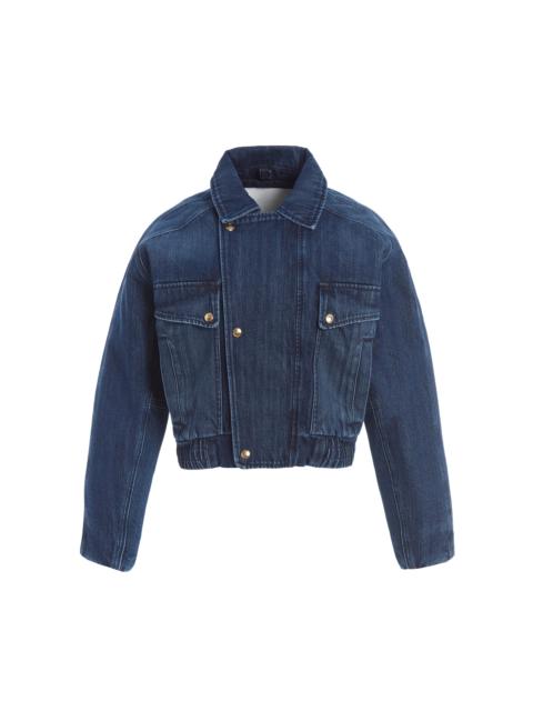 RÙADH The Ghillie Regenerative Cotton-Blend Jacket medium wash