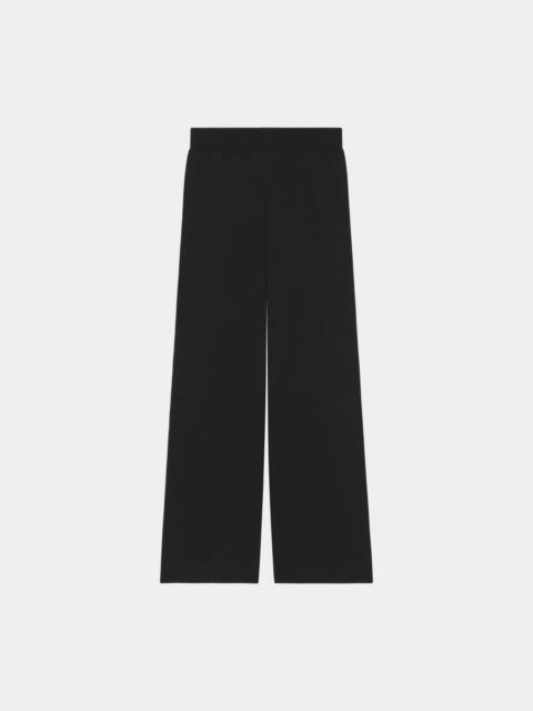 'BOKE FLOWER' Crest merino wool trousers