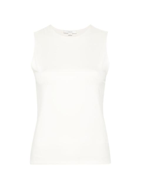 Vince sleeveless double-layer top