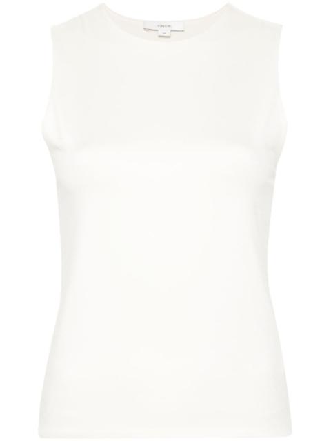 Vince sleeveless double-layer top