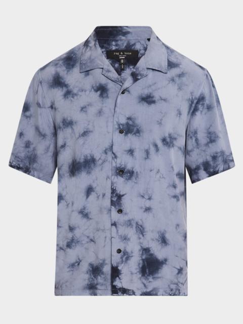 rag & bone Men's Avery Washed Camp Shirt
