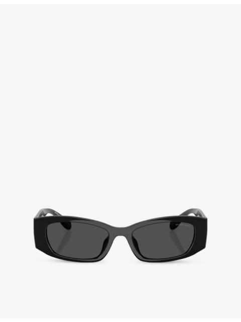 MICHAEL KORS MK2243U Rhodes Rectangle-Frame Acetate Sunglasses