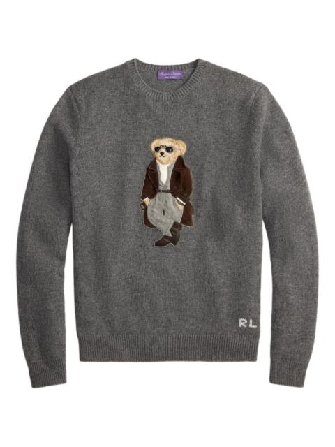 Ralph Lauren polo-bear cashmere sweater