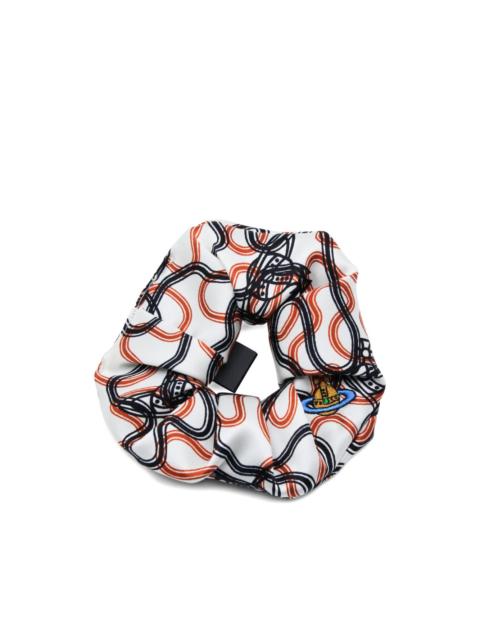 Vivienne Westwood silk scrunchie