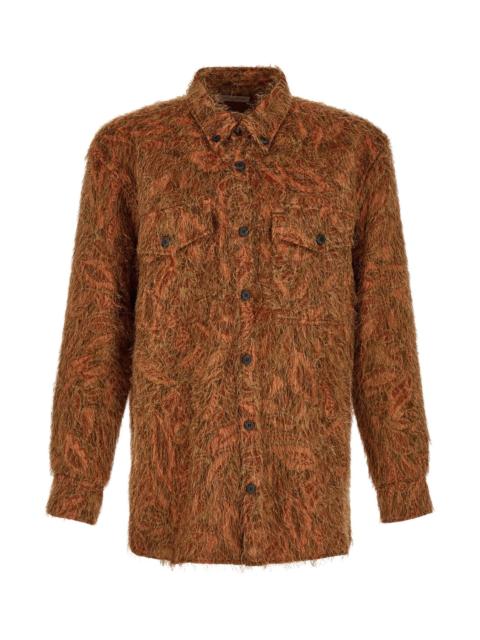 Dries Van Noten Shaggy Fringed Shirt