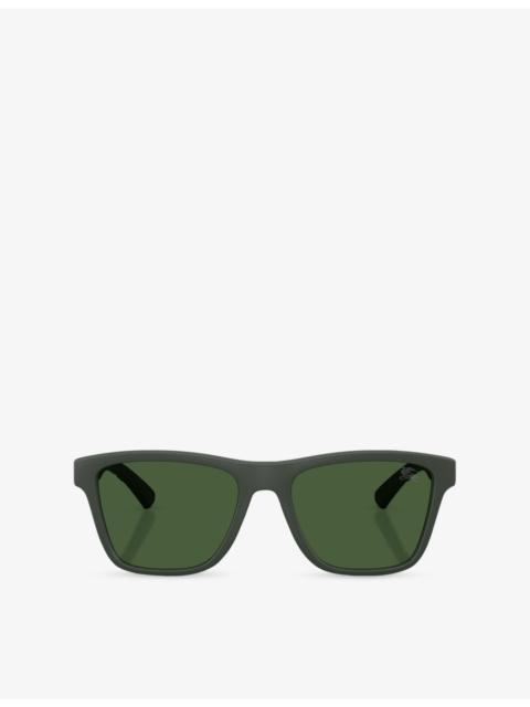 Burberry BE3169 Square-Frame Injected Sunglasses
