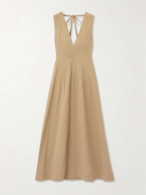 ワンピース BOTTEGA VENETA CAPPUCCINO COTTON BLEND DRESS Bottega Veneta Cappuccino cotton blend dress