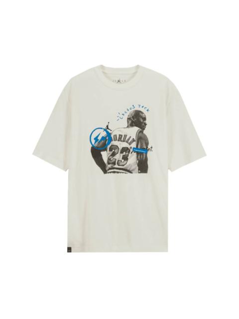 Air Jordan x Travis Scott x Fragment Short-Sleeve Tee 'White'