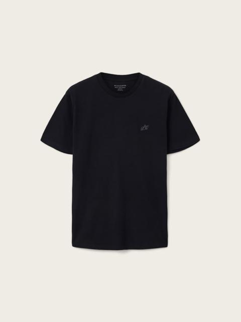 ALLSAINTS CIPHER EMBROIDERED CREW NECK T-SHIRT