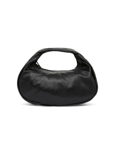 ST. AGNI Soft Leather Bon Bon Bag black | REVERSIBLE