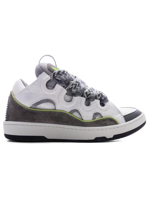 Lanvin CURB SNEAKERS - WHITE/GREY