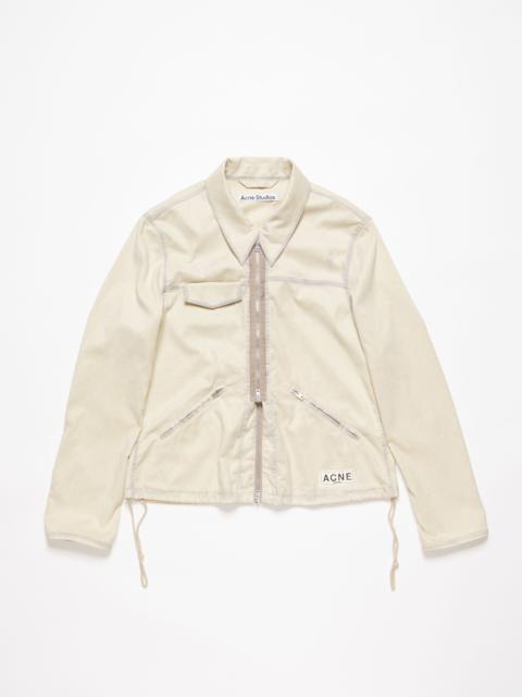 Acne Studios Zipper jacket - Beige
