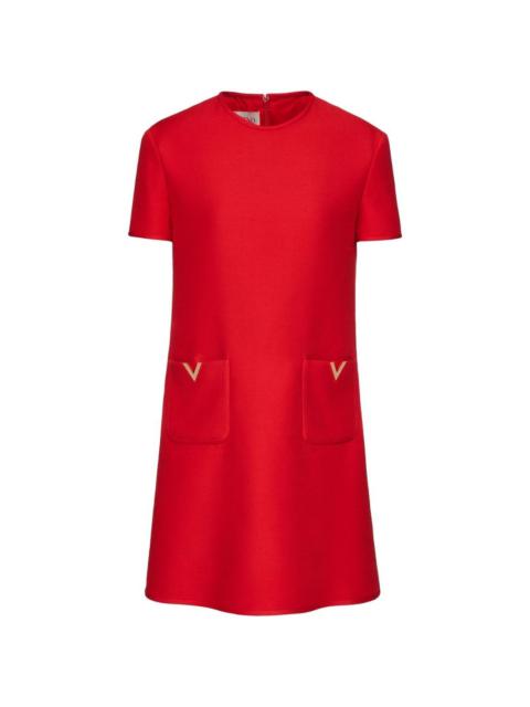 VGold shift dress