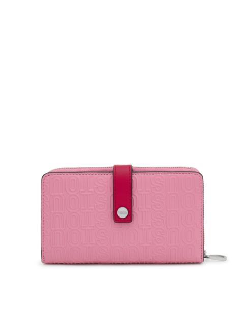 TOUS Dark pink Wallet Urbana Logo New