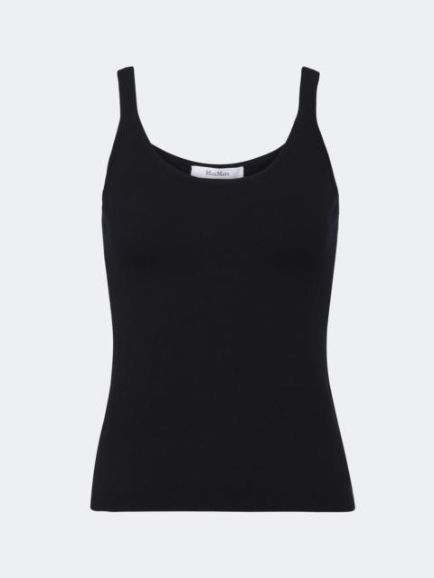 Max Mara Knitted wool-blend tank top