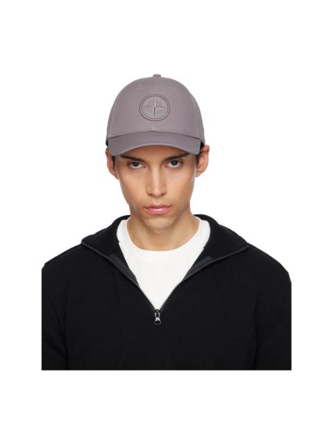 Stone Island Taupe 9100013 Cotton Reps Cap