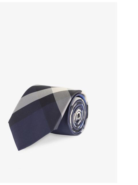 Burberry Manston checked silk tie