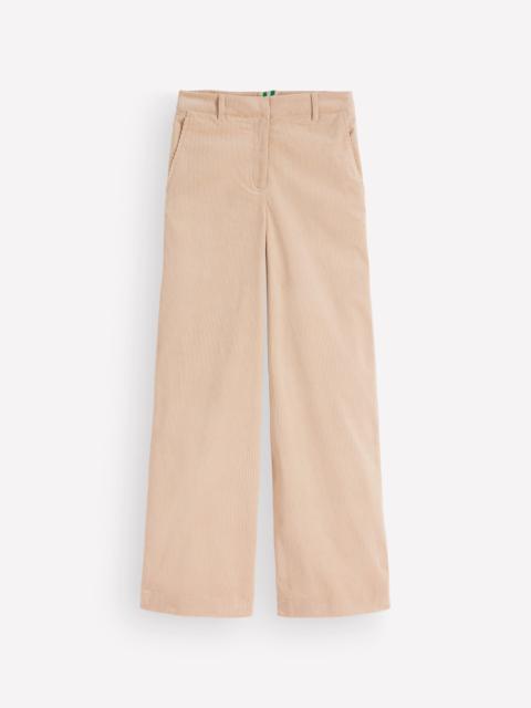 BODEN Belgravia Cord Pants-Latte