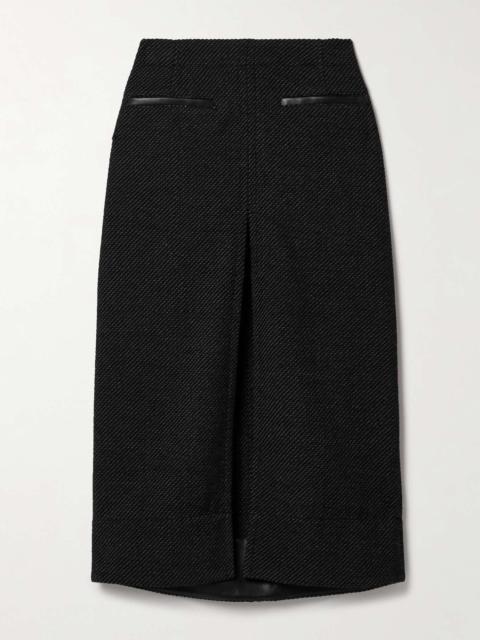 Proenza Schouler Kingsley twill midi skirt