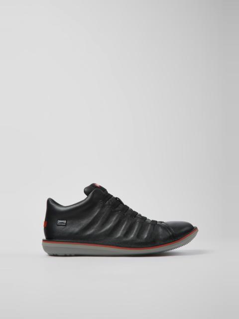 CAMPER Beetle HYDROSHIELD® Black leather ankle boots for men