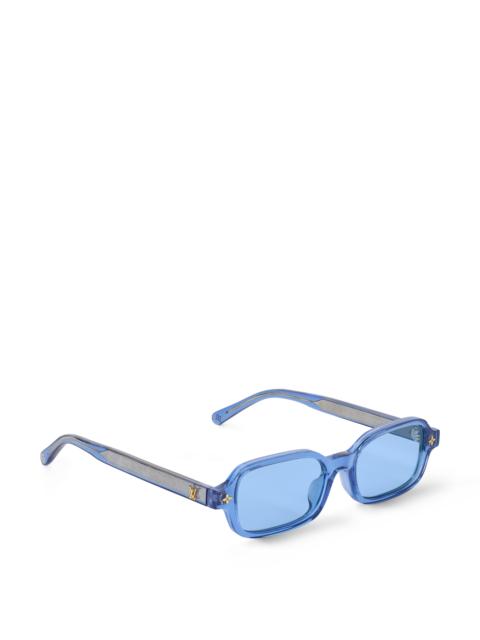 Louis Vuitton LV Aura Low Rectangle Sunglasses