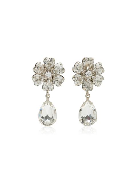 Sydney Silver-Plated Crystal Earrings silver