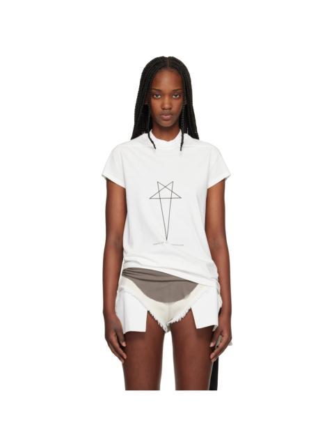 Rick Owens DRKSHDW White Temple Small Level T-shirt