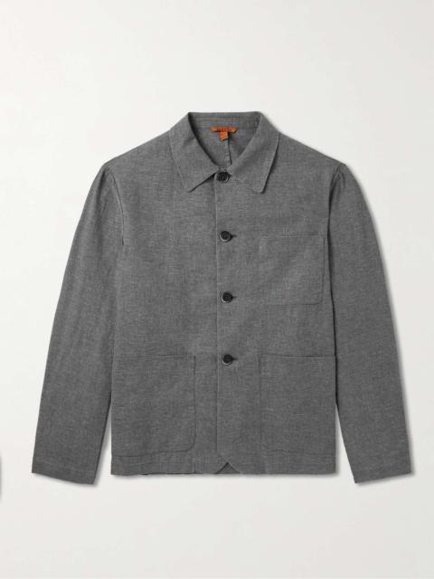 BARENA Visal Linen-Blend Overshirt