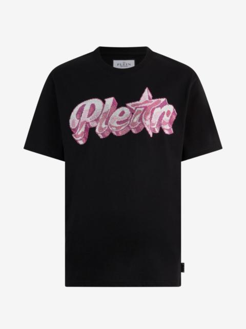 PHILIPP PLEIN round neck stones T-shirt
