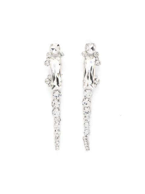 ESSENTIEL ANTWERP Jastrit rhinestone drop earrings