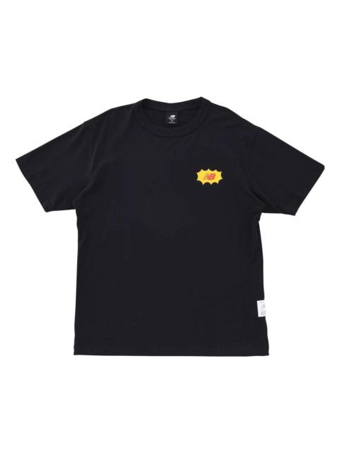 New Balance Essentials Reimagined Cotton Jersey Short Sleeve T-shirt 'Black' MT31523-BK