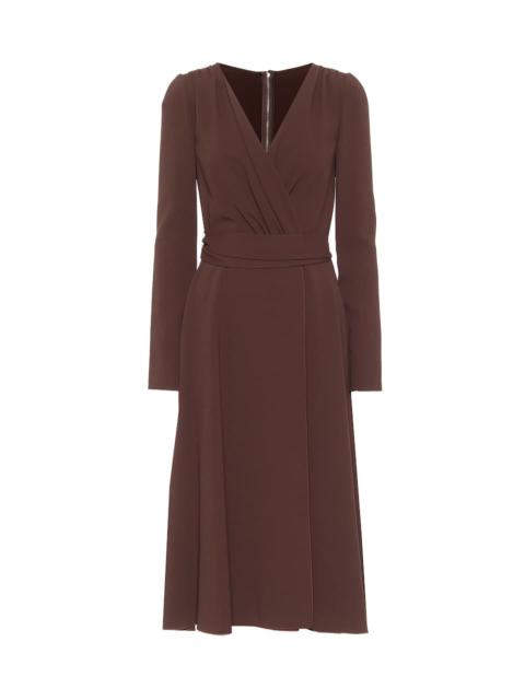 Dolce & Gabbana Crêpe midi dress