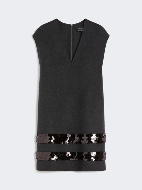 WEEKEND Max Mara BRUNNER1234 Short dress in wool and sequins