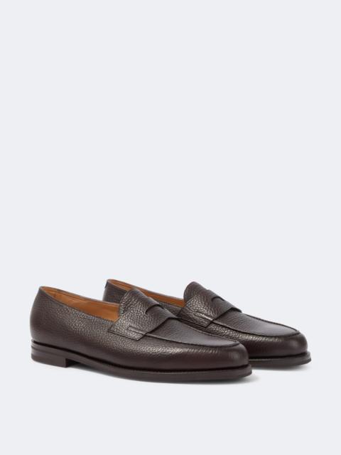 John Lobb Leather penny loafers