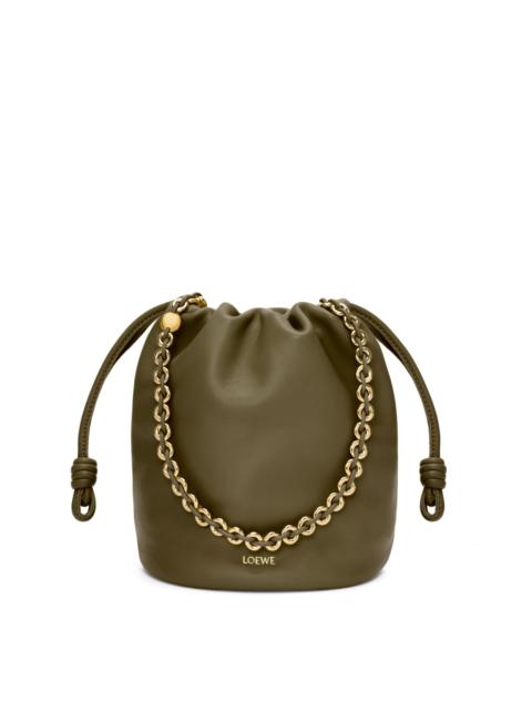 Flamenco Purse Bucket bag in mellow nappa lambskin