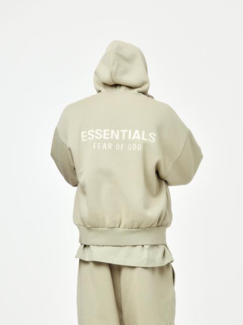 CLASSIC FIT FLEECE HOODIE (ABBEY STONE)