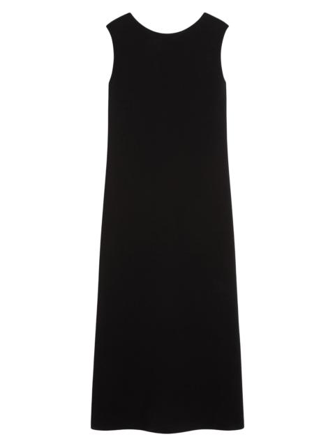 Max Mara Women's Long Scuba Jersey Dress - Black