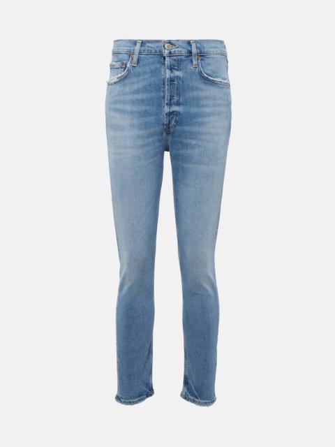 AGOLDE Nico high-rise skinny jeans