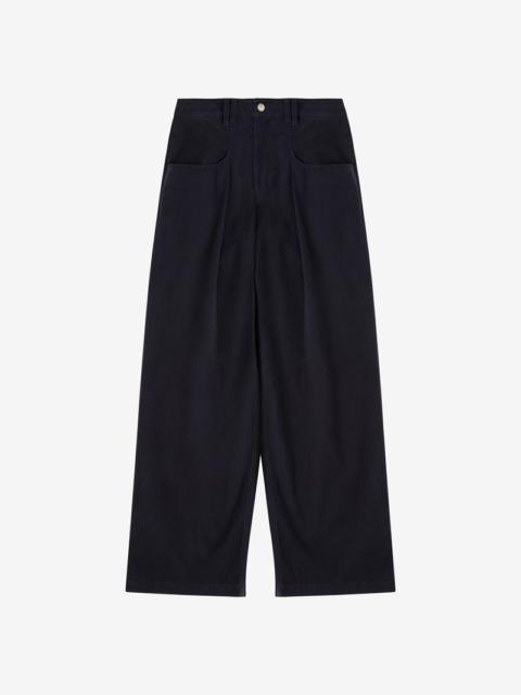 Isabel Marant SIPPOLY WIDE-LEG TROUSERS