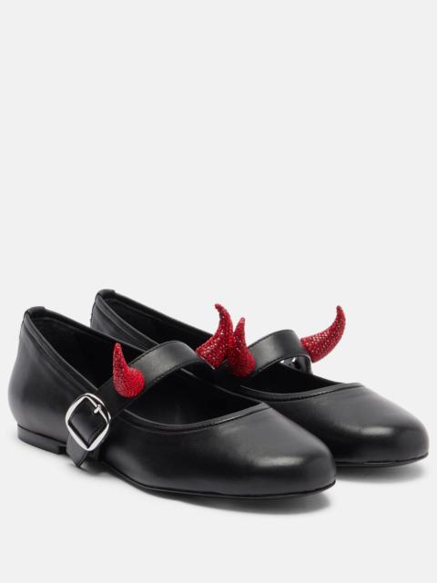 COPERNI Coperni X Disney Horn Ballet Flats
