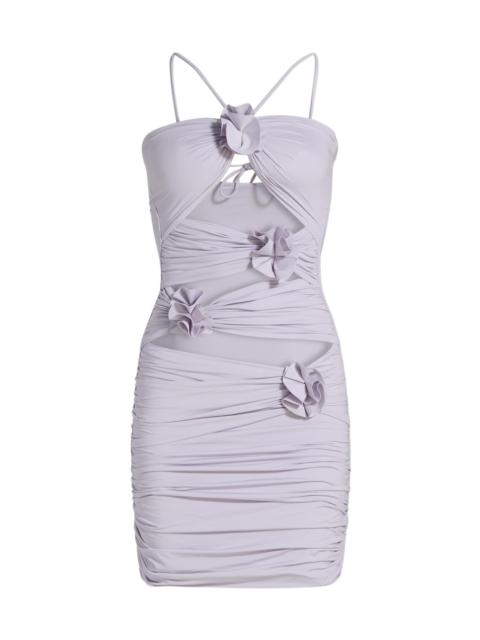 MAYGEL CORONEL Women's Coari Floral Appliqué Cut-Out Minidress - Medusa